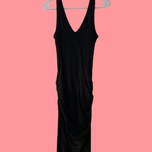 Black dress.